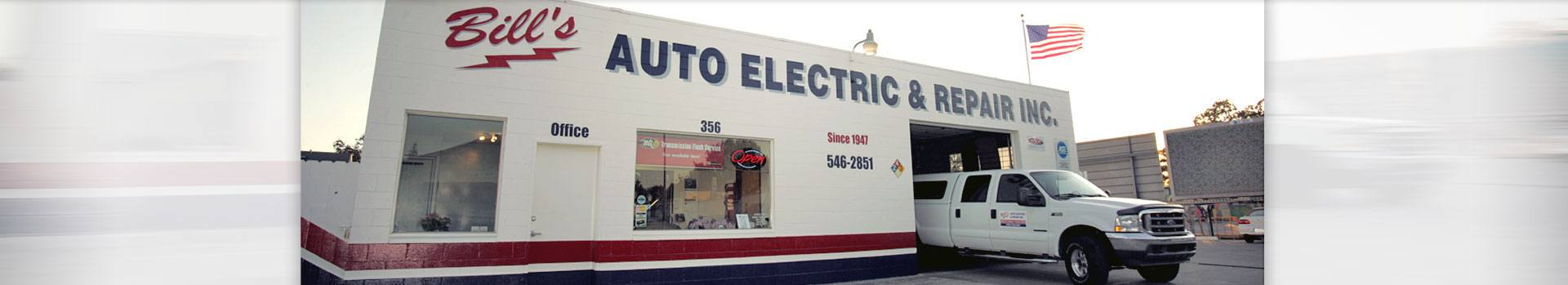 Santa Rosa Auto Repair - Bill's Auto Electric & Repair, Inc.